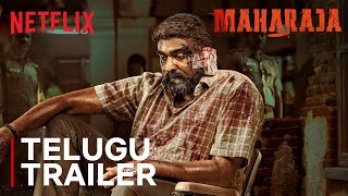 Maharaja  Telugu Trailer  Vijay Sethupathi Anurag Kashyap Mamta Mohandas [upl. by Mcleod767]