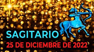 🙌𝐄𝐋 𝐔𝐍𝐈𝐕𝐄𝐑𝐒𝐎 𝐕𝐈𝐎 𝐓𝐔 𝐄𝐒𝐅𝐔𝐄𝐑𝐙𝐎⭐⚡ Sagitario♐ 25 de Diciembre de 2022 Horóscopo de hoyTarot [upl. by Eahsan]