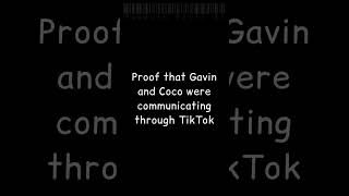 Proof that Gavin and Coco were communicating through TikTok Gavin  Coco Cavin Tea Edit❤️ [upl. by Errised2]