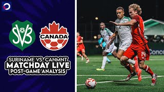 ANALYSIS CanMNT 🇨🇦 earn win vs Suriname 🇸🇷 in Leg 1 of Concacaf Nations League QFs Nov 15 2024 [upl. by Florio]