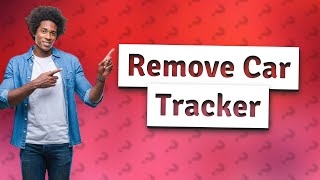 How do I remove tracking from my car [upl. by Euqinomahs]