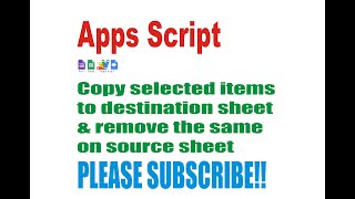 Copy and delete checkbox selected items [upl. by Marzi]