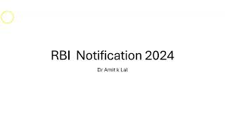 RBI Grade B 2024 Notification Out now [upl. by Naashom]