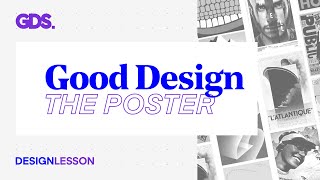 What Makes A Good Poster Design  Design Lesson [upl. by Mathilda]