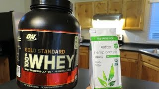 HEMP vs WHEY protein Which team are you on [upl. by Wappes]