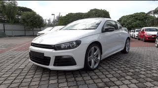 2012 Volkswagen Scirocco R StartUp and Full Vehicle Tour [upl. by Raul]