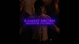 Ramsay Bolton Edit  rakansmind gameofthrones iwanrheon jonsnow ramsaybolton got edit [upl. by Ajam659]