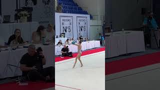 Rhythmic gymnastics ball Polina Volkova [upl. by Rutherfurd]