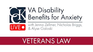 VA Disability Benefits for Anxiety [upl. by Hibben]