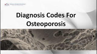 Diagnosis Codes for Osteoporosis [upl. by Kipper]