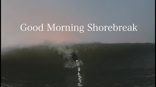 Good Morning Shorebreak  EDIT  Bodyboarding Shorebreak with Lights  Seal Beach  Bodyboarding [upl. by Franky]