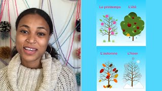 ChansonSong  Les 4 saisons  Learn the SEASONS in French [upl. by Kippy813]