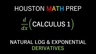 Derivatives of Natural Logarithm amp Natural Exponential Functions [upl. by Alamap839]