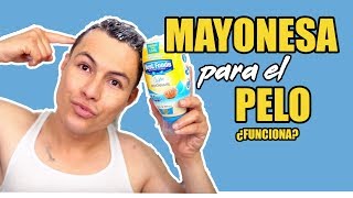 Repara el Cabello Muy Seco Y Químicamente Maltratado al Instante Con Mayonesa [upl. by Raouf]