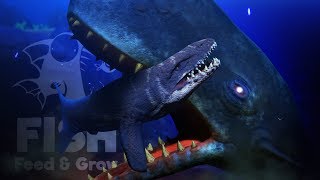 Feed And Grow Fish  IT MET THE NEW SPERM WHALE  Mosa amp New Boss  Giant Update New Creatures [upl. by Nolahc]