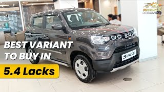 Maruti Suzuki SPresso VXI Plus 🔥 Mini SUV For Middle Class In 549 Lakhs  Best Variant To Buy [upl. by Llehcim446]