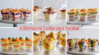 6 Vasitos Individuales para Navidad 20242025🎄 Mini Entrantes Elegantes y Fáciles  DarixLAB [upl. by Ened]