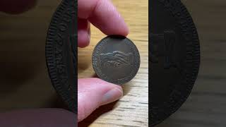 Anti Slavery Token 1790s Minted by British Abolitionists coin history britain metaldetecting [upl. by Aohsoj]