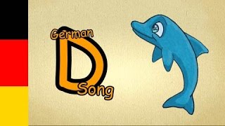 Learn german for kids  learn letter D in german  German alphabet  Der Buchstabe D [upl. by Sola]