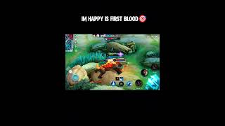 First Blood💀  Hilda MLBB mlbbshorts shortsviral mlbbcreatorcamp [upl. by Rebmyk]