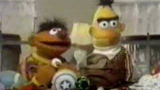 Classic Sesame Street  Ernie cleans up to TMBG music [upl. by Eidoc]