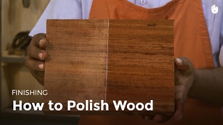 How to Polish Wood  Woodworking [upl. by Novert]