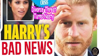 BRUTAL DV0RCE HlT HARRY as Sussex officially Turned to TRlAL SEPARATl0N when Meghan so FED UP [upl. by Olotrab]