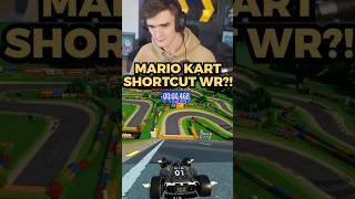 A Shortcut World Record on Mario Kart Map [upl. by Yellhsa]