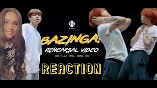 I NEED AN HELPPP😱SB19 BAZINGA Dance RehearsalREACTION [upl. by Edda587]