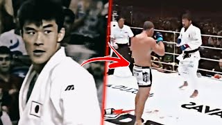 HIDEHIKO YOSHIDA  Do ouro nas olimpíadas ao torneio de MMA mais SANGRENT0 da história [upl. by Dietsche]