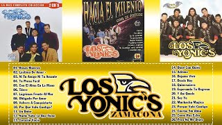 Los Yonics 30 Exitos Mix Viejitas Pero Bonitas  Las 30 Sus Mejores Canciones de Los Yonics [upl. by Elleiram]