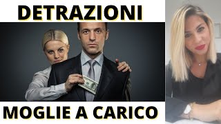 730  DETRAZIONE MOGLIE A CARICO  900 EURO PER TE [upl. by Aylward]