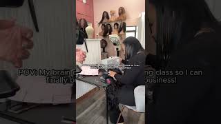 StepbyStep Guide to Master Wig Making  Join SR Beauty Academy Today [upl. by Maddeu38]