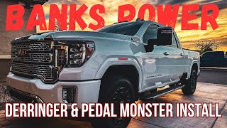 Banks Derringer Pedal Monster and iDash InstallReview on 20202023 GM 2500 L5P 66L [upl. by Adelbert856]