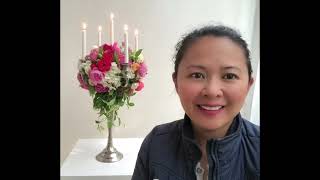 DIY Floral candelabra in 5 easy steps [upl. by Clarise]