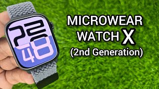 Microwear Watch X Smartwatch 2nd Generation [upl. by Dagley753]