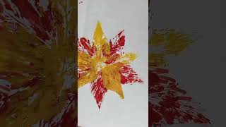 hibiscus 🌺leaf watercolor painting subscribe like viralshort minivlogs [upl. by Golding]