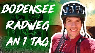 Bodensee Radweg an 1 Tag mit Rennrad  Video Erfahrungsbericht und Reisebericht [upl. by Sanger681]