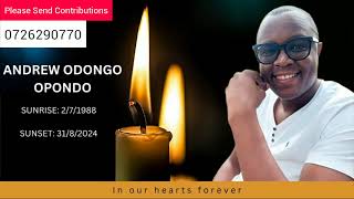 Andrew Odongo Opondo Memorial Service Nairobi South SDA Church [upl. by Hanschen]