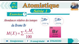 Abondance relative du Brome Exercice 7 [upl. by Aneelehs506]