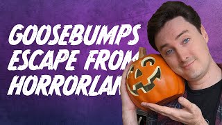 Goosebumps Escape From Horrorland 🎃 JEFF GOLDBLUM NO 🧛‍♂️  Hallowstream IV [upl. by Mungo]