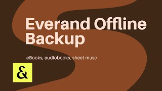 How to Download Everand eBooks and Audiobooks for Offline Backing Up Windows [upl. by Terriss]