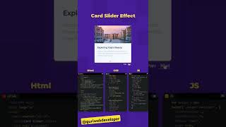 Card design coding css javascript shorts viralvideo webdesign php code ytshorts python [upl. by Eilsek]