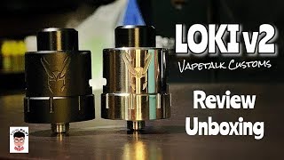 LOKI V2 RDA Atomizer By Vapetalk Concepts Philippines [upl. by Misty491]