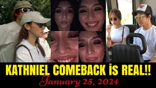 KATHNIEL COMEBACK January 252024 Kathniel Latest Update Today [upl. by Ybhsa223]