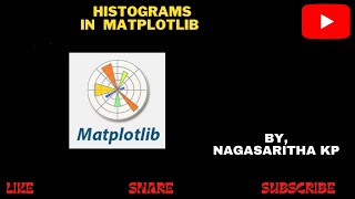 M14  HISTOGRAMS in MATPLOTLIB [upl. by Dean]