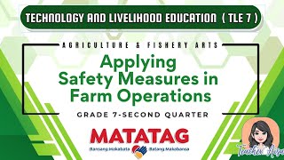 TLE 7 MATATAG CURRICULUM LESSON 2ND QTRAPPLYING SAFETY MEASURES IN FARM OPERATIONS [upl. by Dugaid]