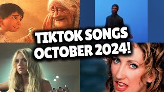 Top Trending Songs on TikTok  October 2024 [upl. by Smallman357]