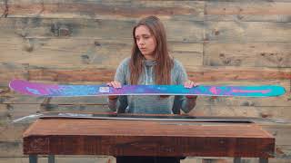 2018 Nordica Santa Ana 93 Skis  Womens  Review  TheHousecom [upl. by Ailadgim]