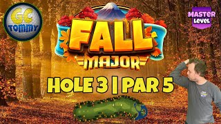 Master QR Hole 3  Par 5 ALBA  Fall Major 2024 Tournament Golf Clash Guide [upl. by Alokin]